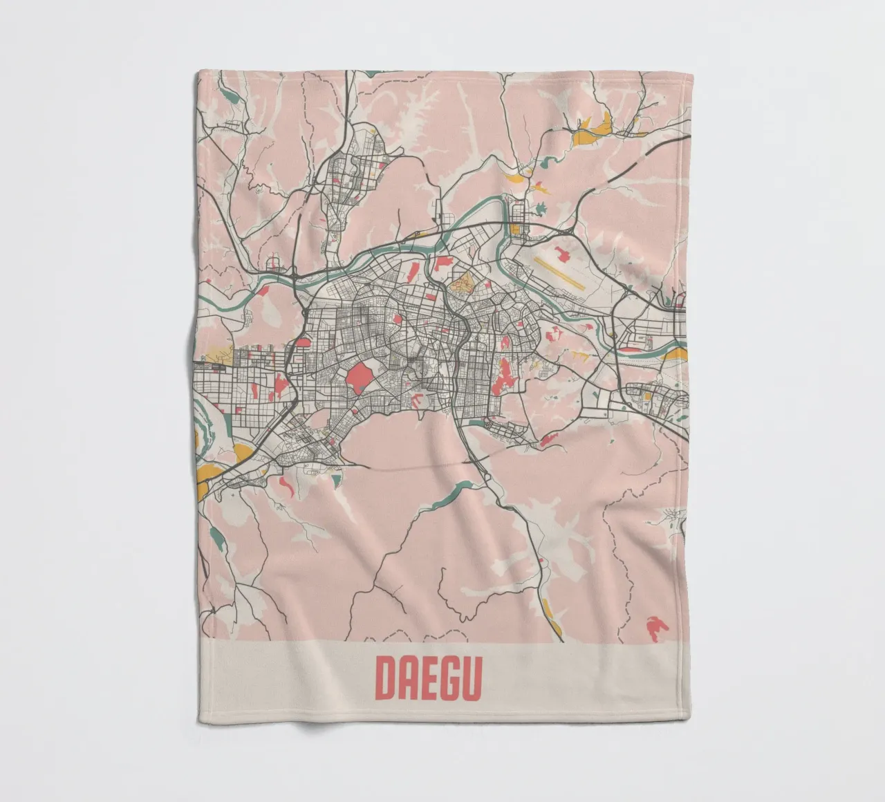 DAEGU Fleecedecke von Travelstudio