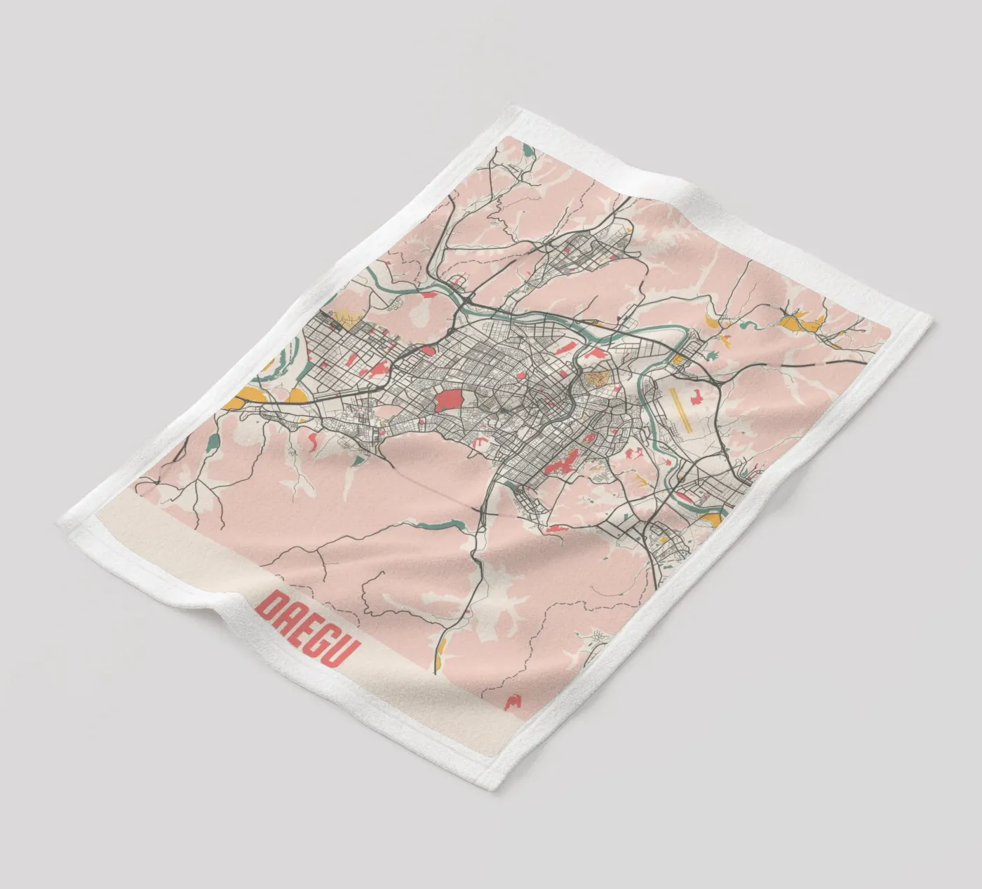 DAEGU fleecedeken van Travelstudio