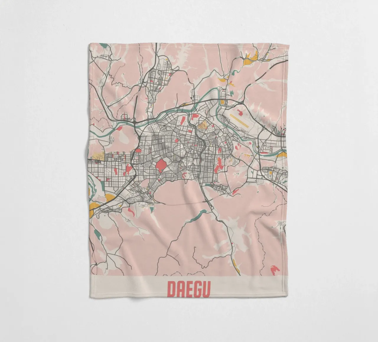 DAEGU Fleecedecke von Travelstudio