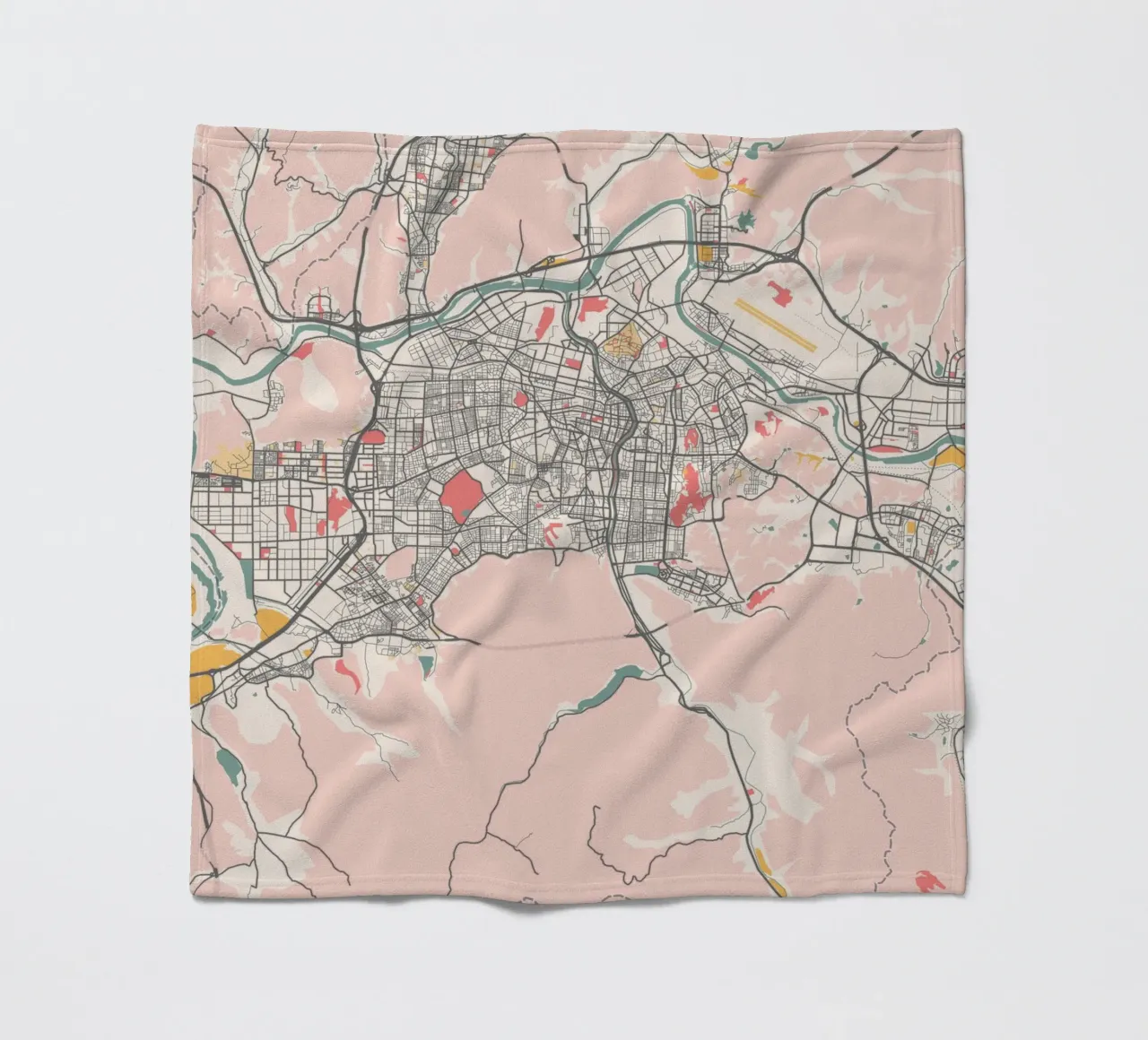 DAEGU Fleecedecke von Travelstudio