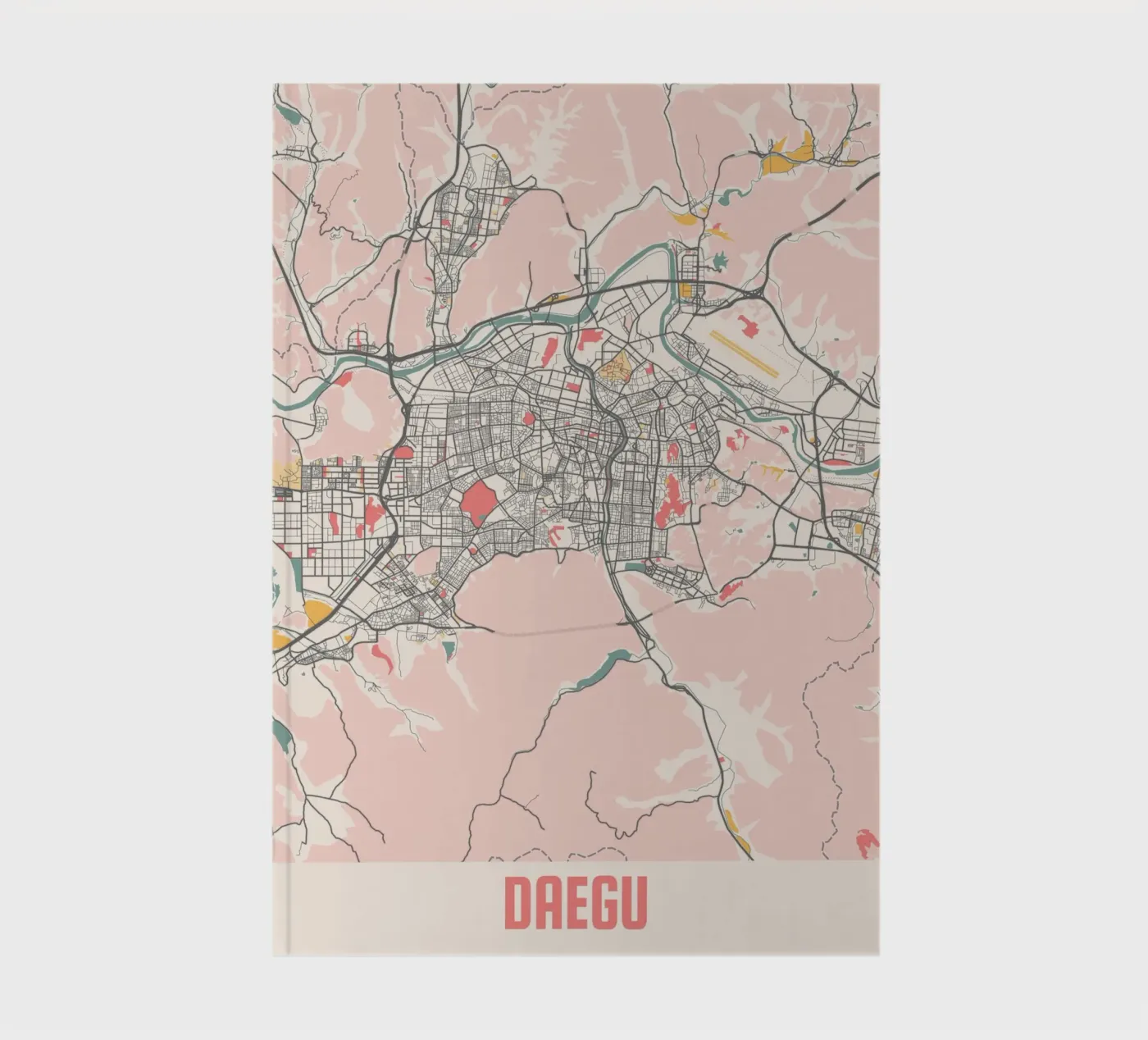 DAEGU notebook by Travelstudio