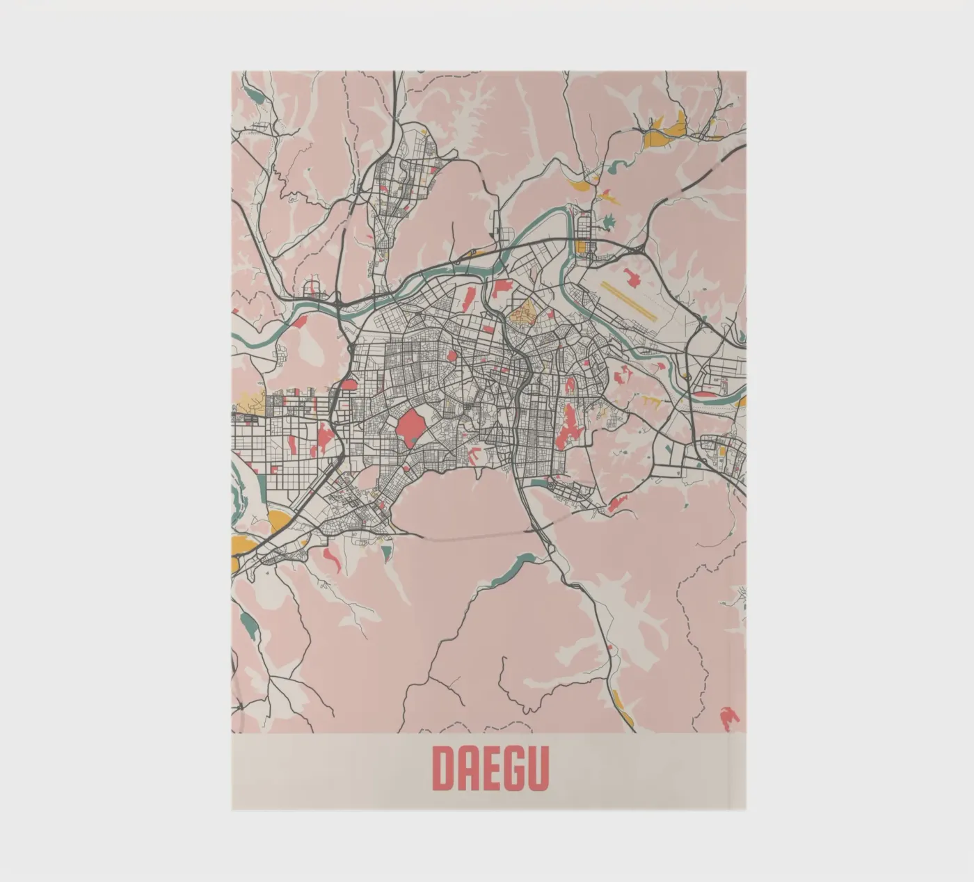 DAEGU notebook by Travelstudio