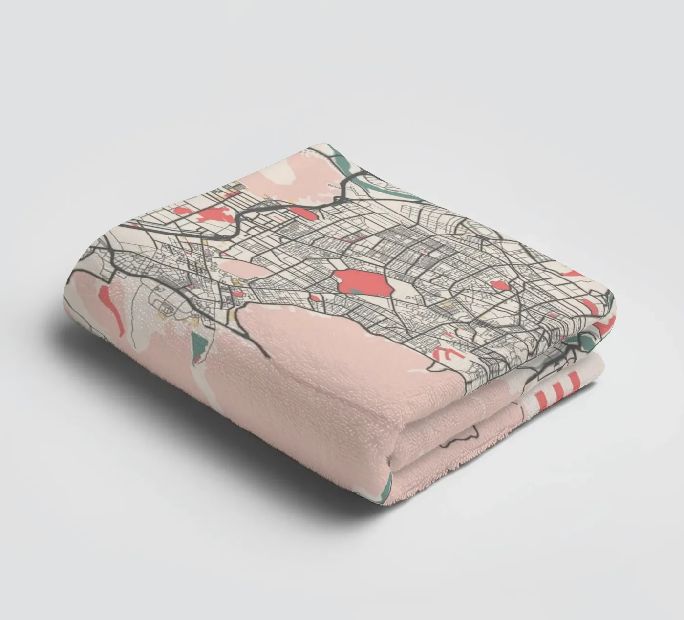 DAEGU badhanddoek van Travelstudio