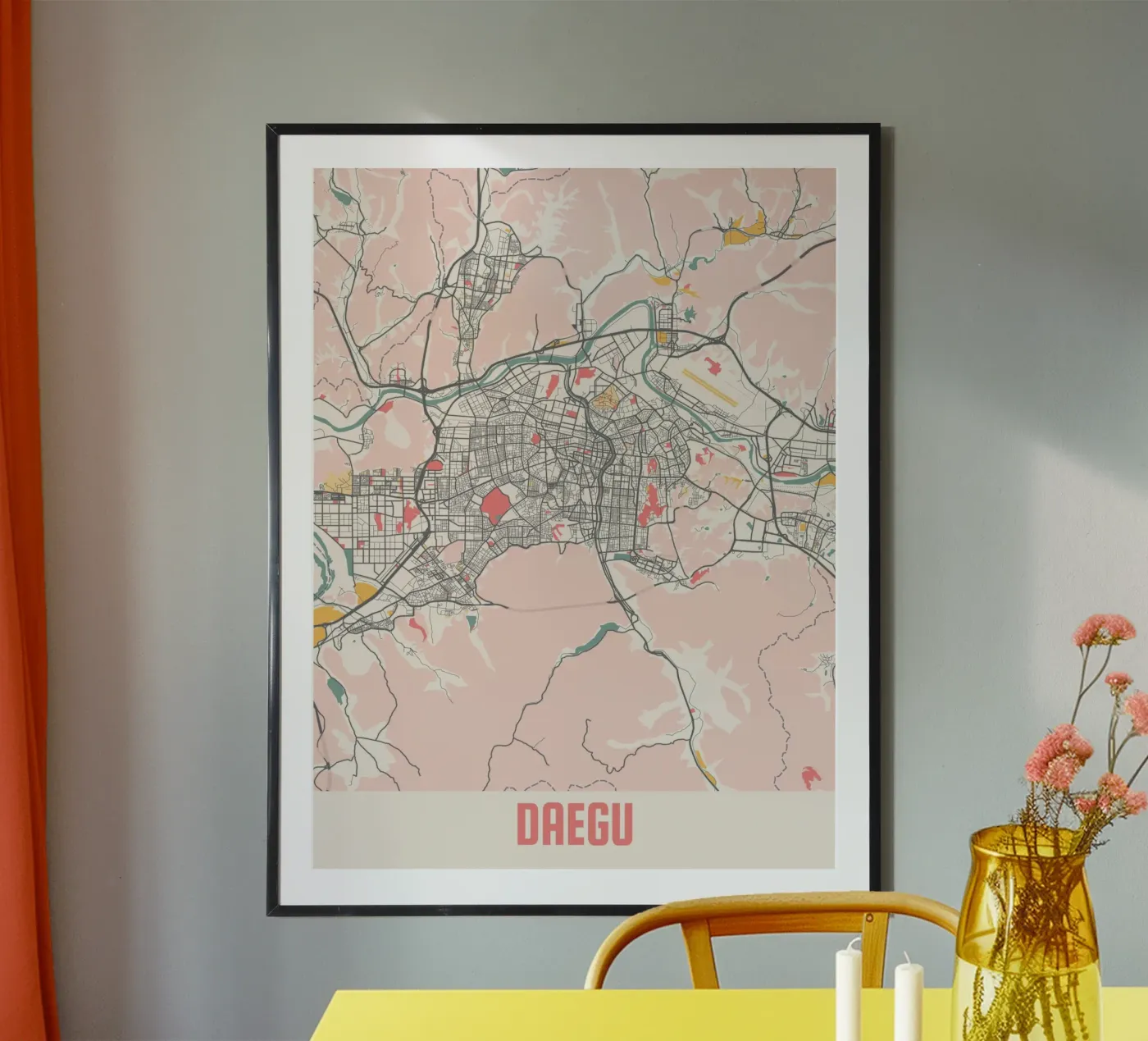 DAEGU poster van Travelstudio
