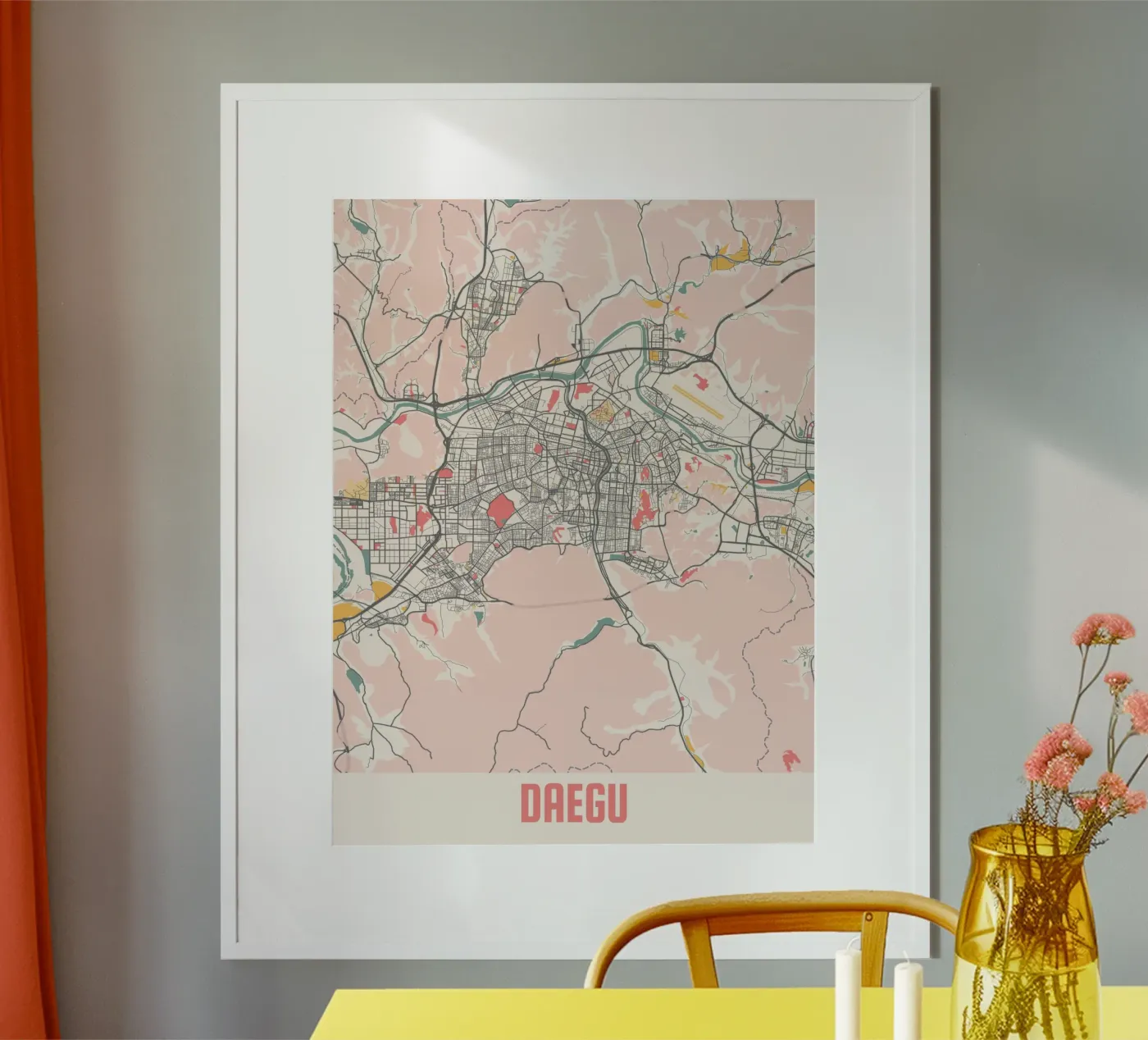 DAEGU poster by Travelstudio