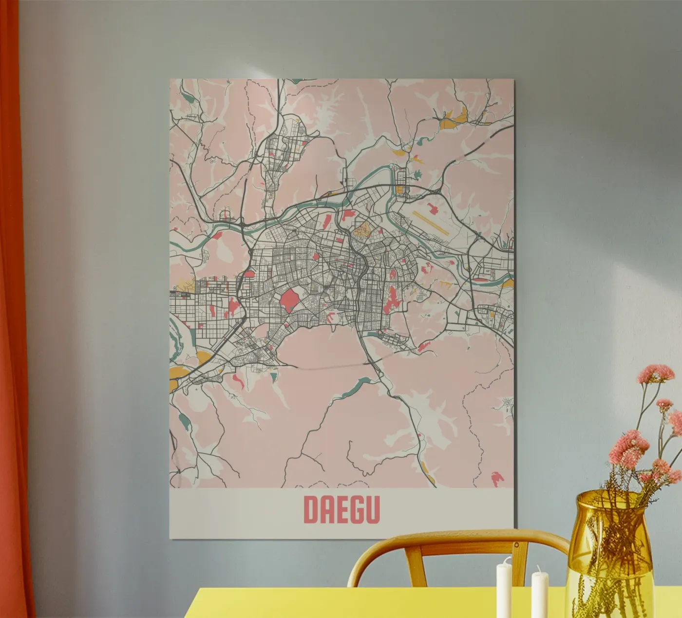 DAEGU poster van Travelstudio