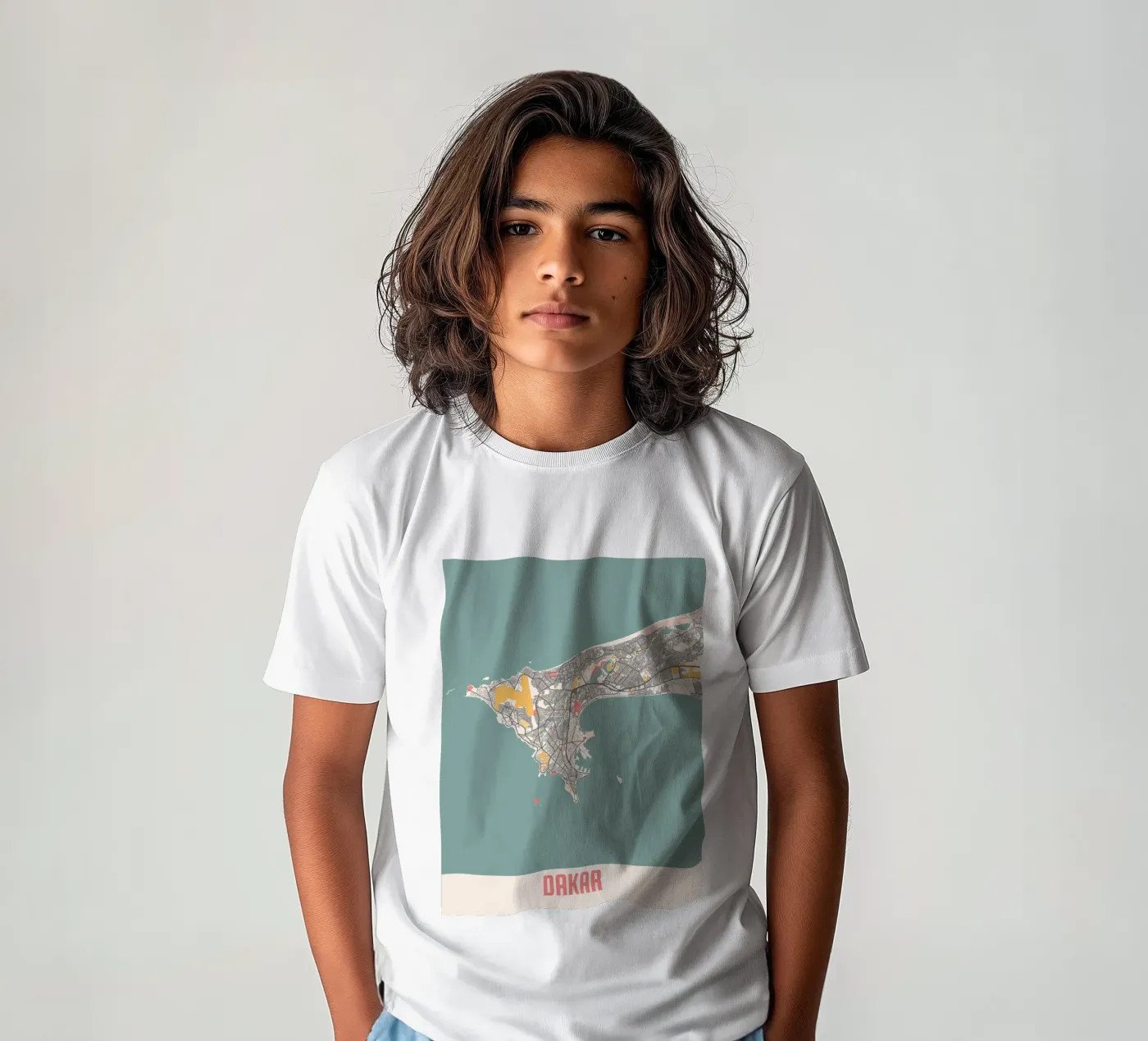 DAKAR t-shirt bambini da Travelstudio