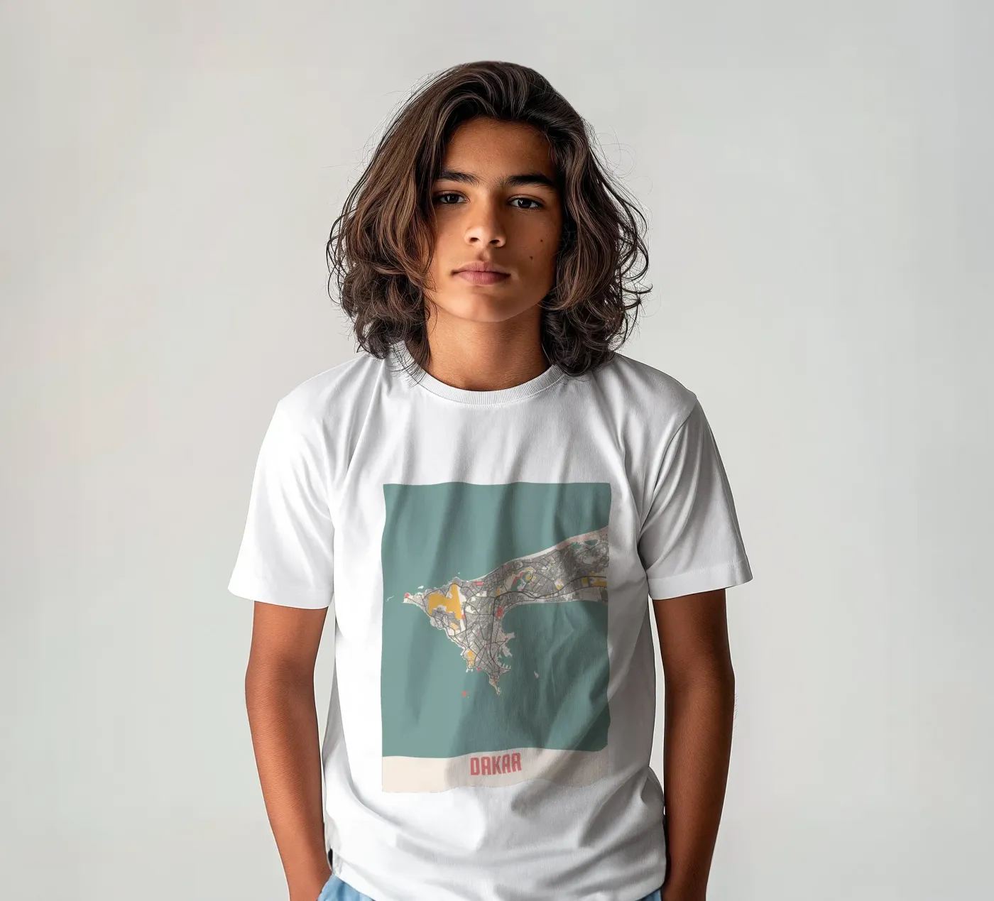 DAKAR t-shirt bambini da Travelstudio