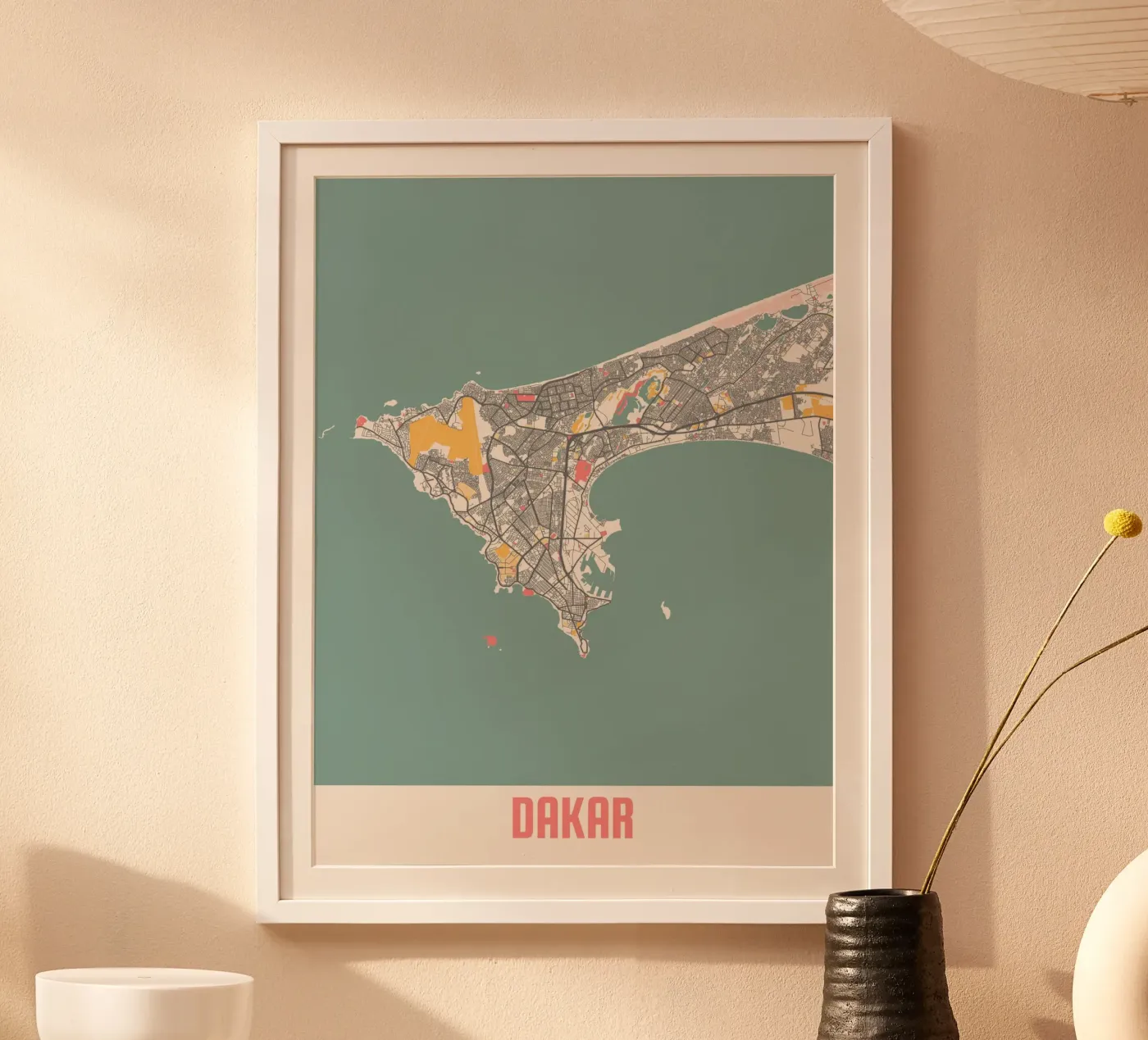 DAKAR poster van Travelstudio