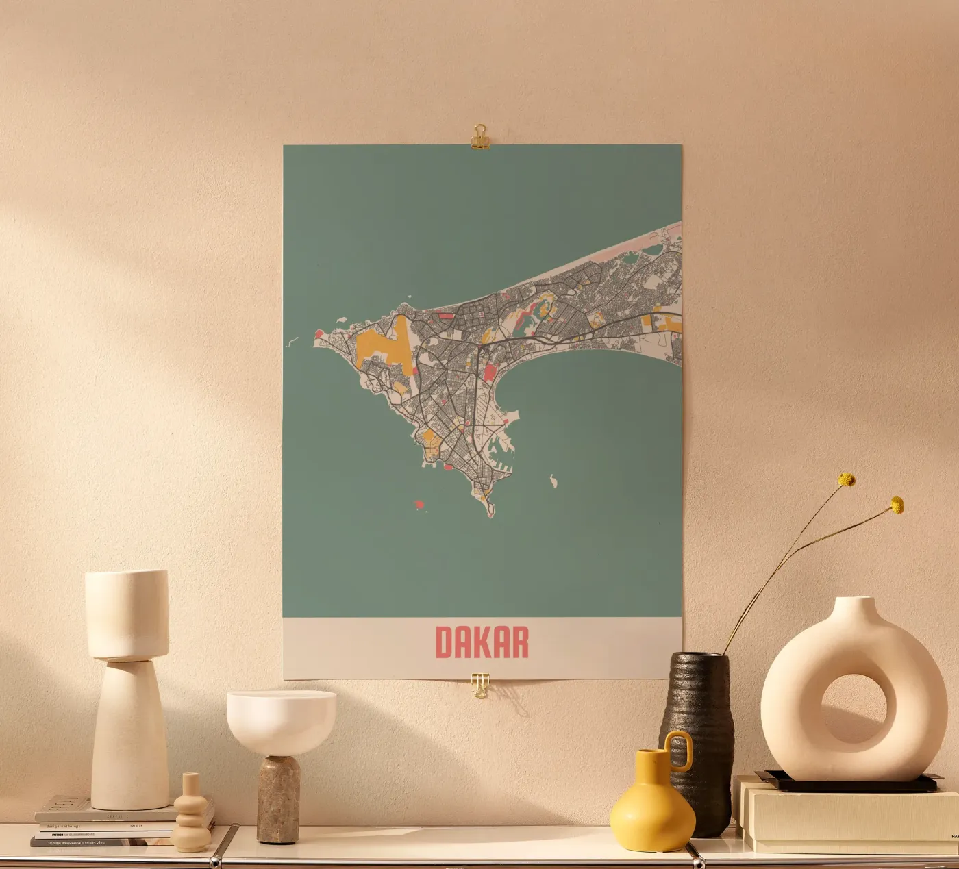 DAKAR poster van Travelstudio