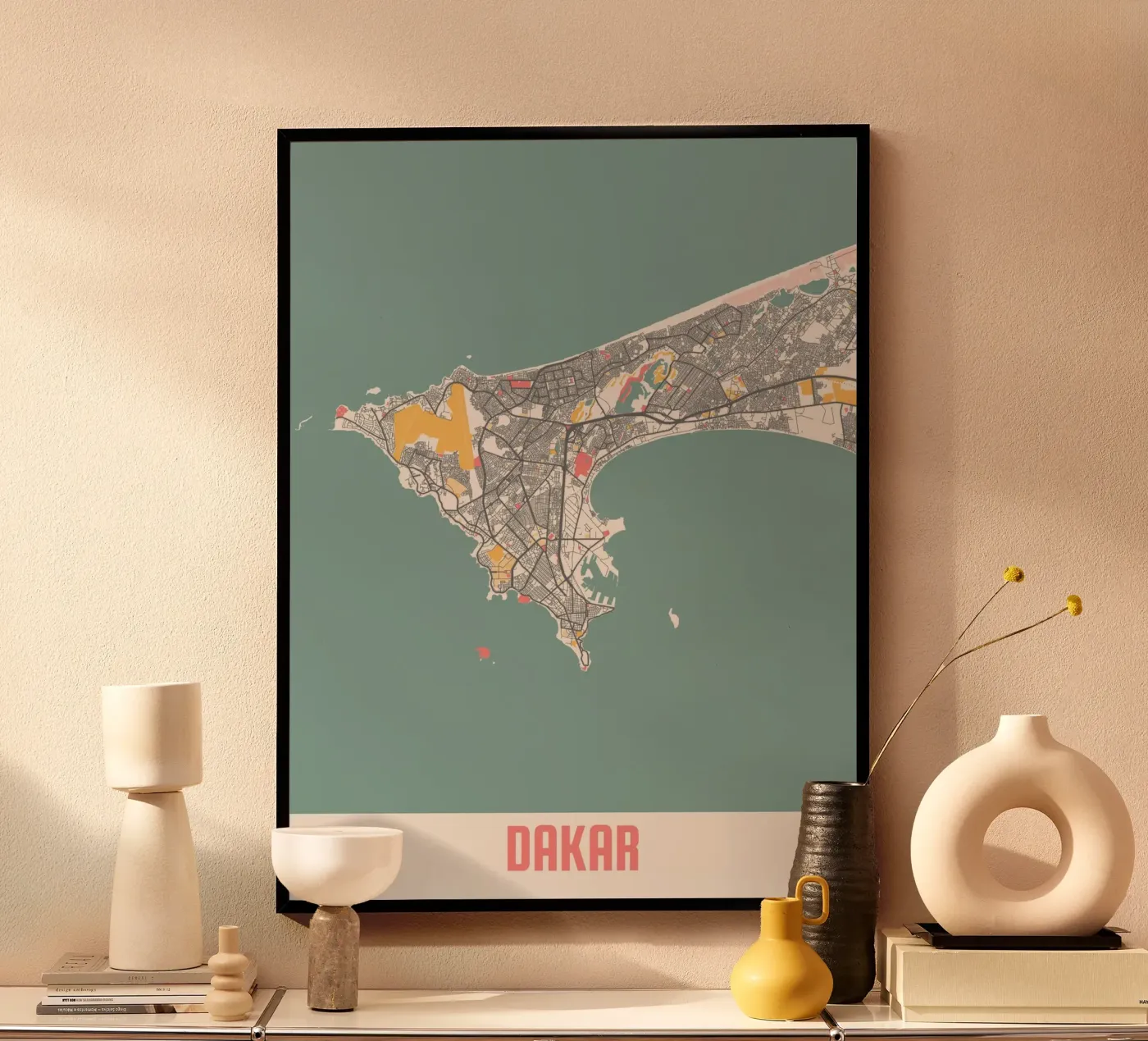 DAKAR poster van Travelstudio