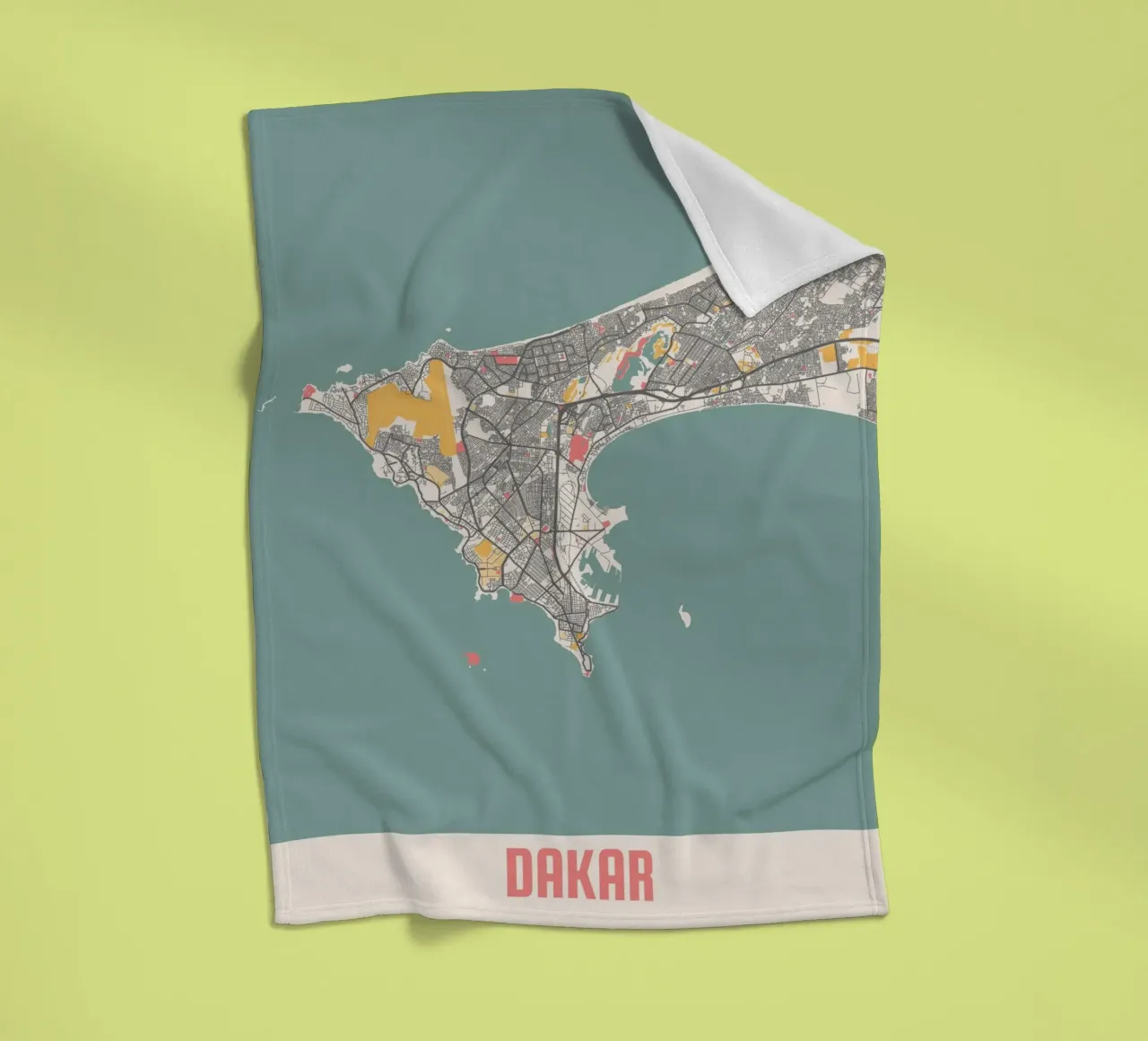 DAKAR coperta in pile da Travelstudio
