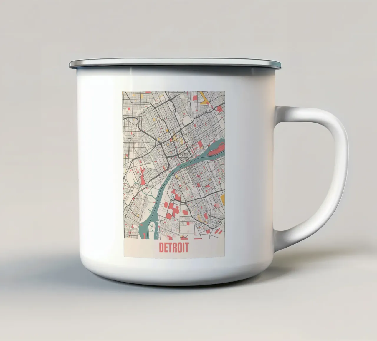 DETROIT tazza in smalto da Travelstudio
