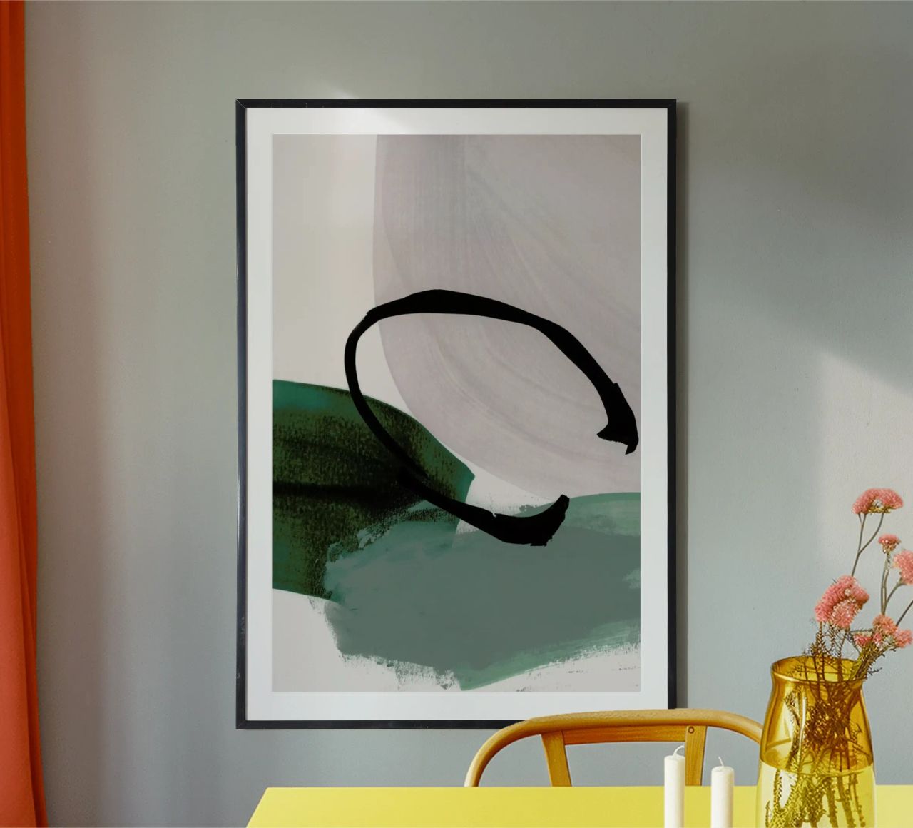 Minimalist Painting 01 Poster von IRIS LEHNHARDT FINE ART