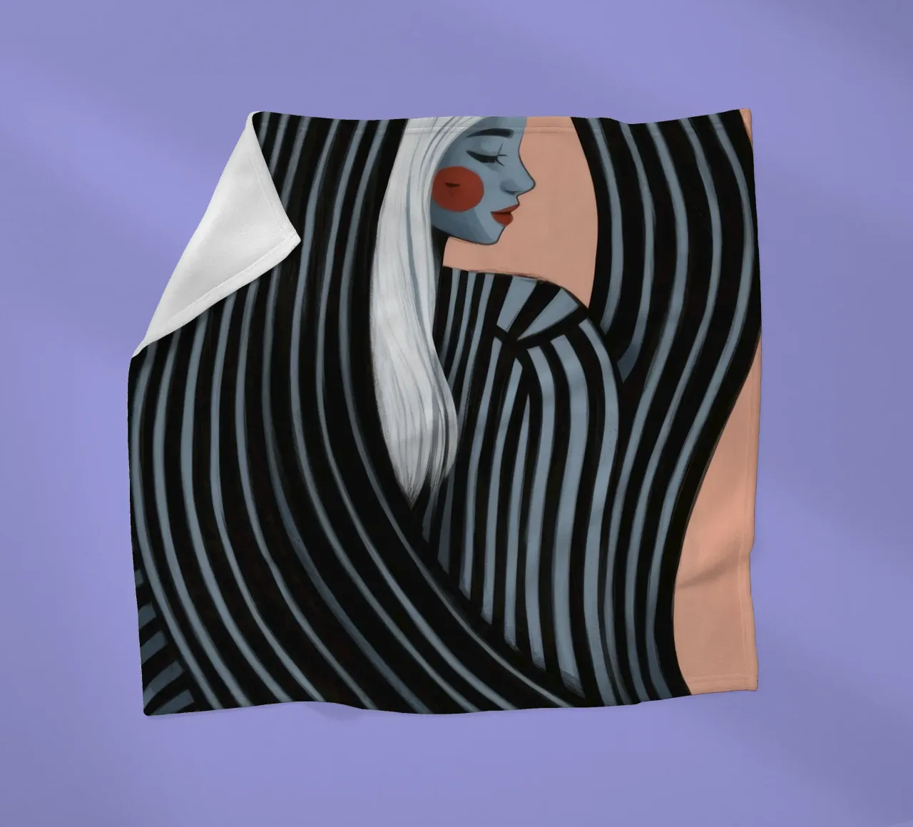 Contemplazione mistica coperta in pile da Emery Kate