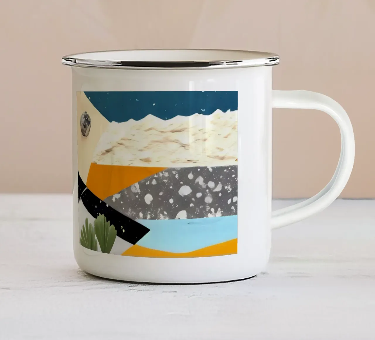 Un viaggio fantastico tazza in smalto da 83oranges