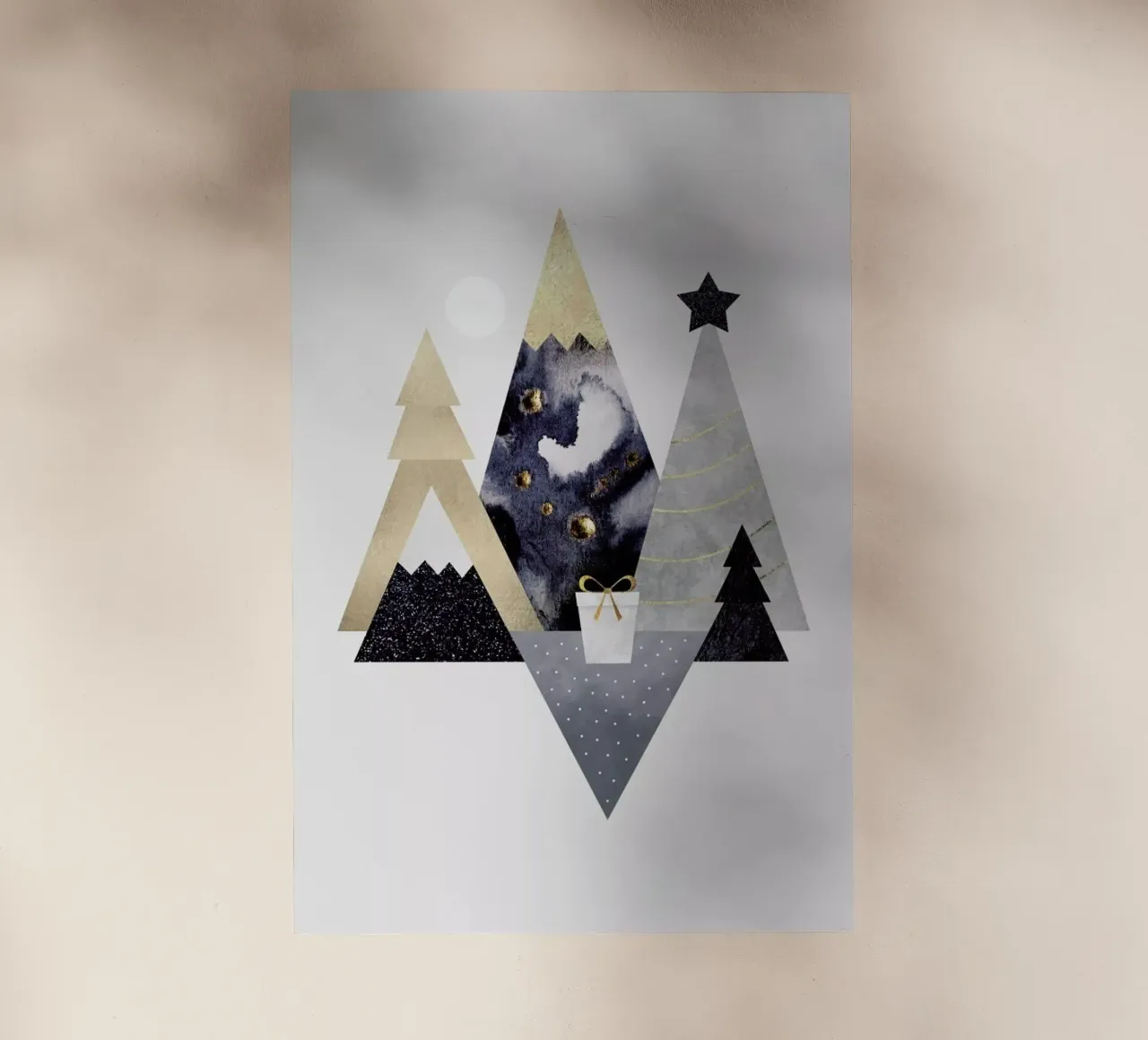 Christmas Mountains pellicola backlit da Elisabeth Fredriksson