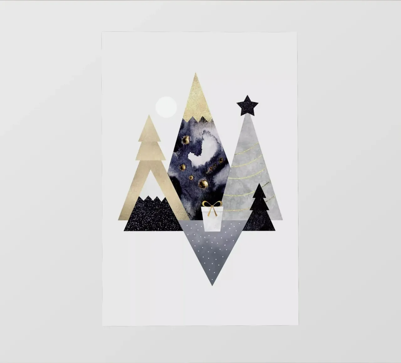 Christmas Mountains pellicola backlit da Elisabeth Fredriksson