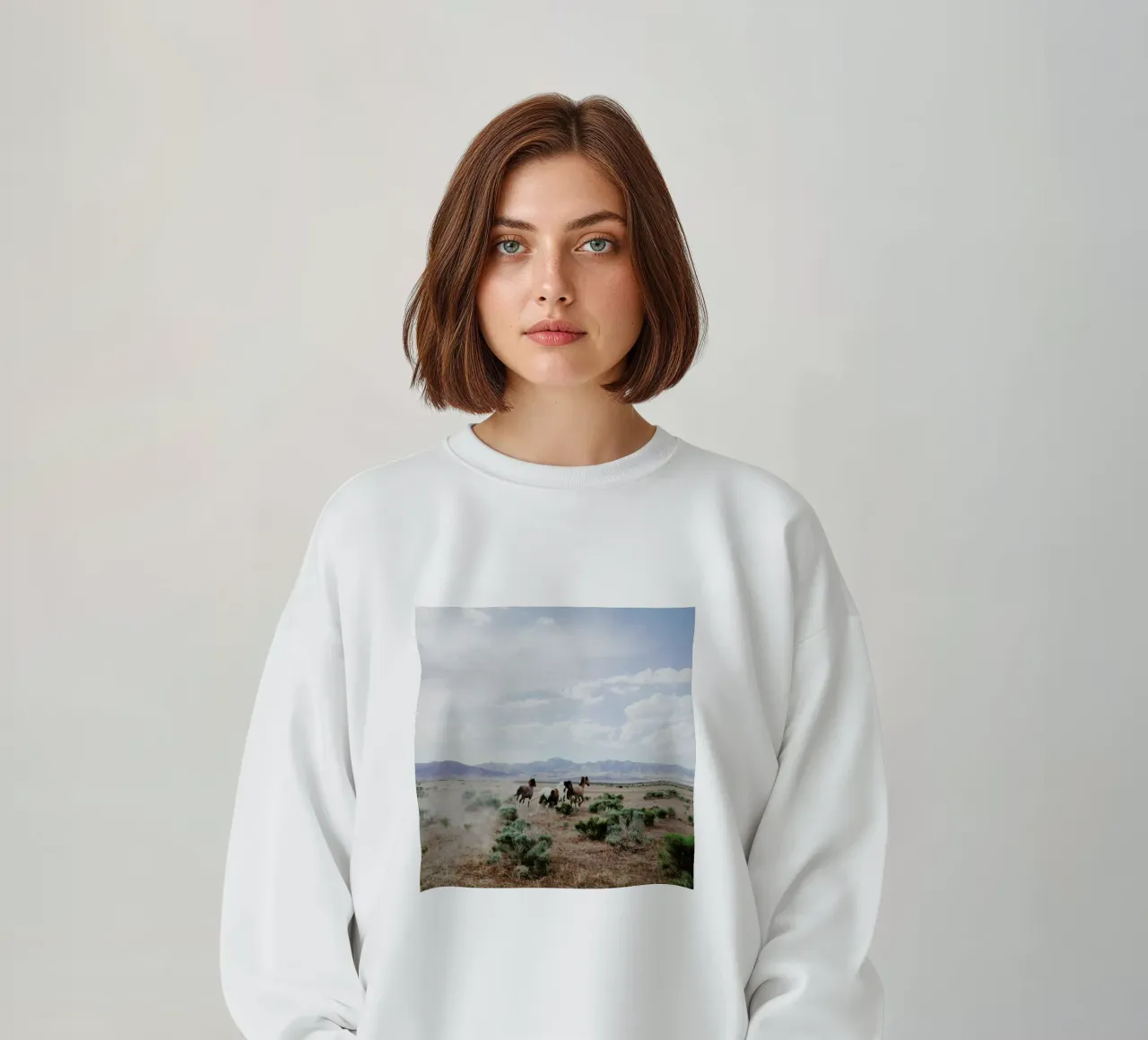 Running Horses felpa da Kevin Russ