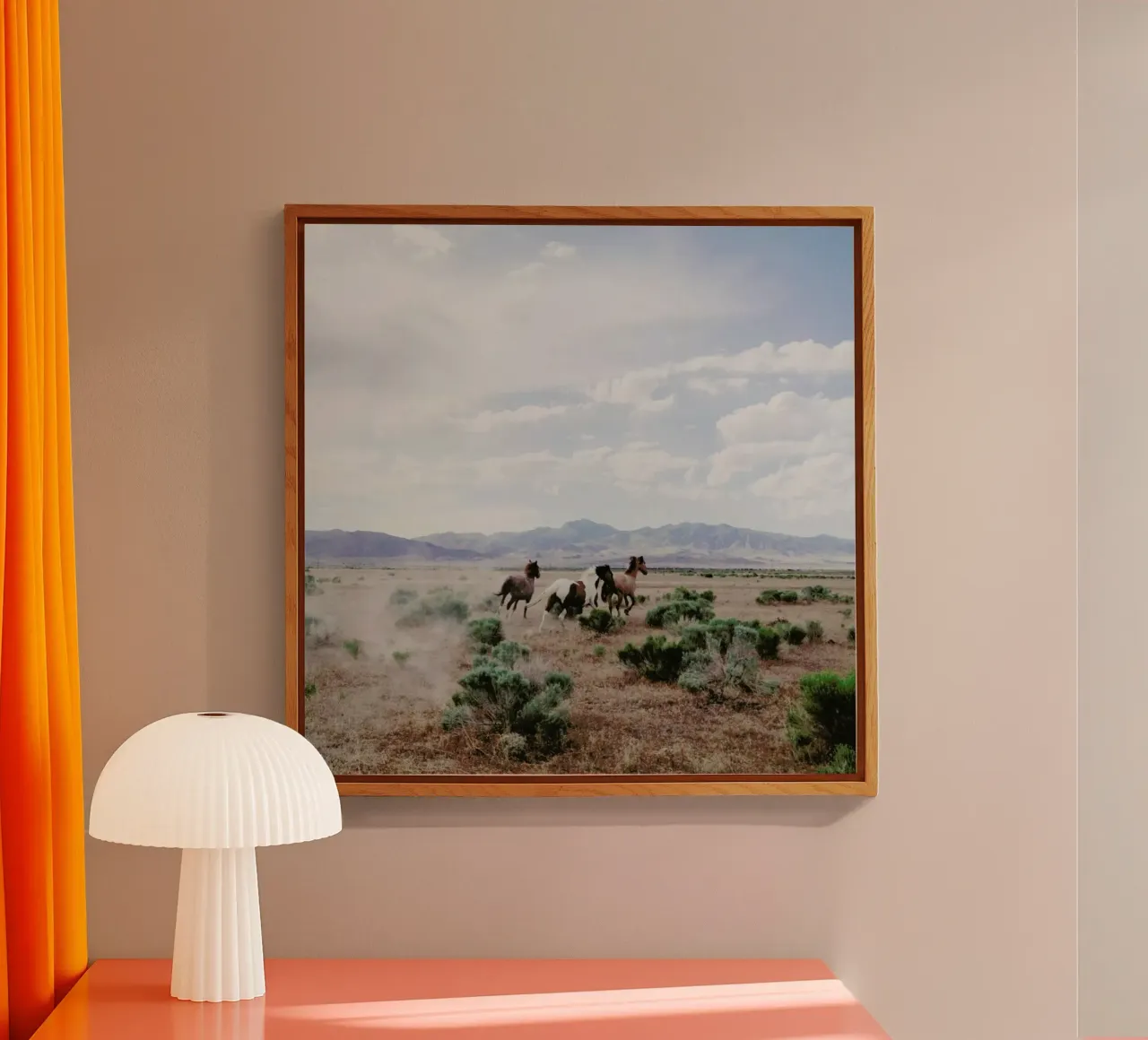 Running Horses plexiglass da Kevin Russ