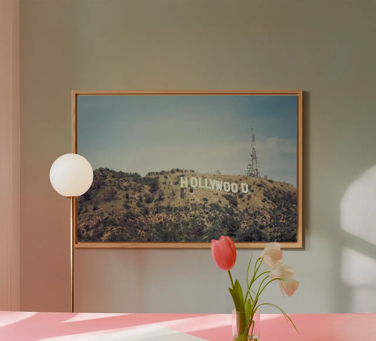 Hollywood alu-dibond by Catherine McDonald