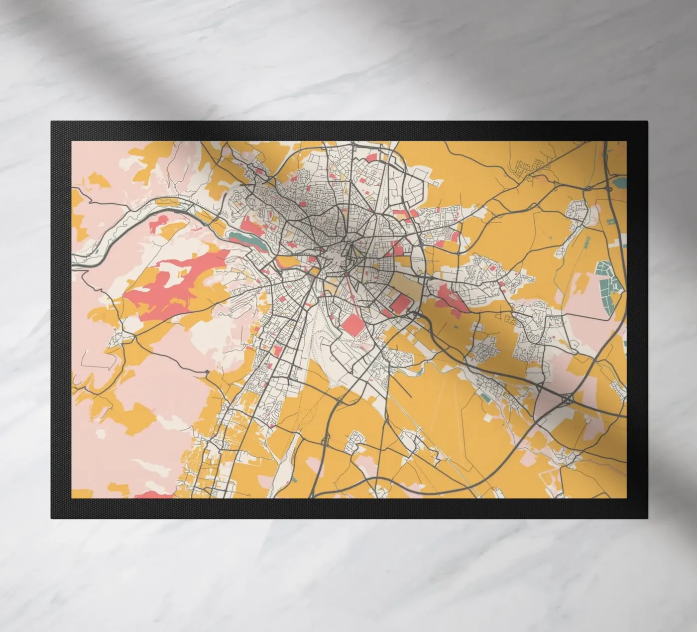 DIJON Fußmatte von Travelstudio