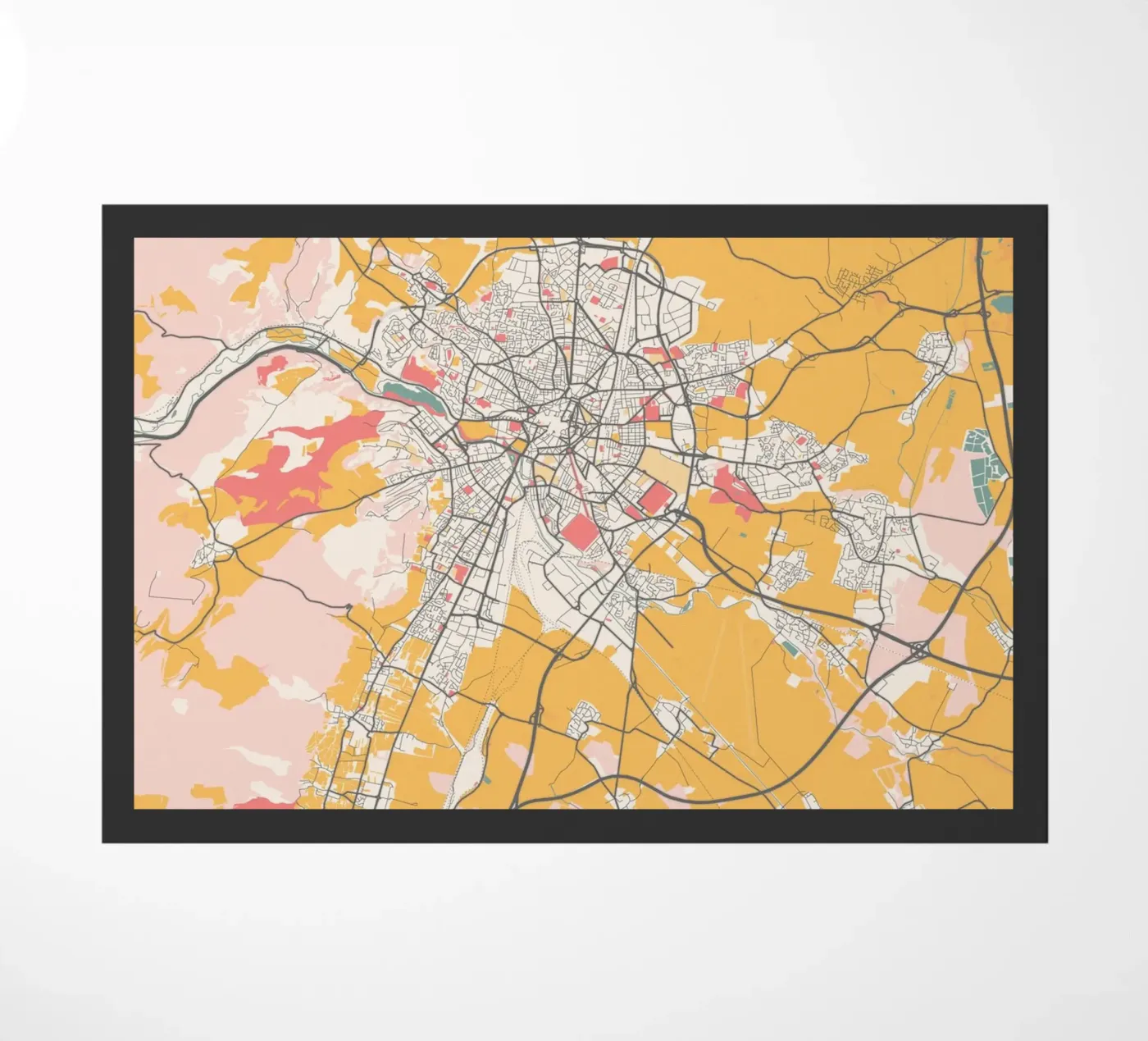 DIJON Fußmatte von Travelstudio