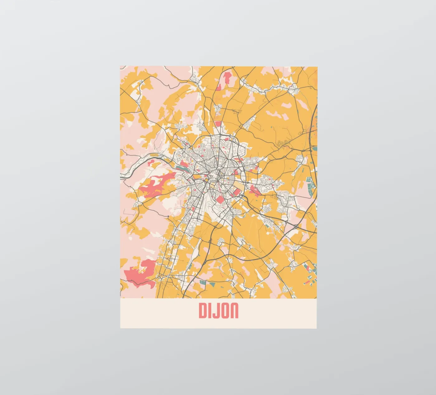 DIJON sticker by Travelstudio