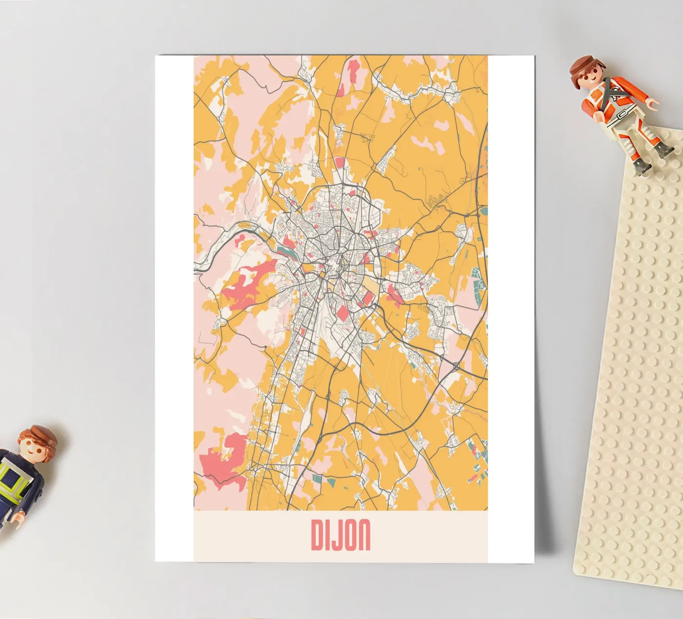 DIJON sticker sheet by Travelstudio