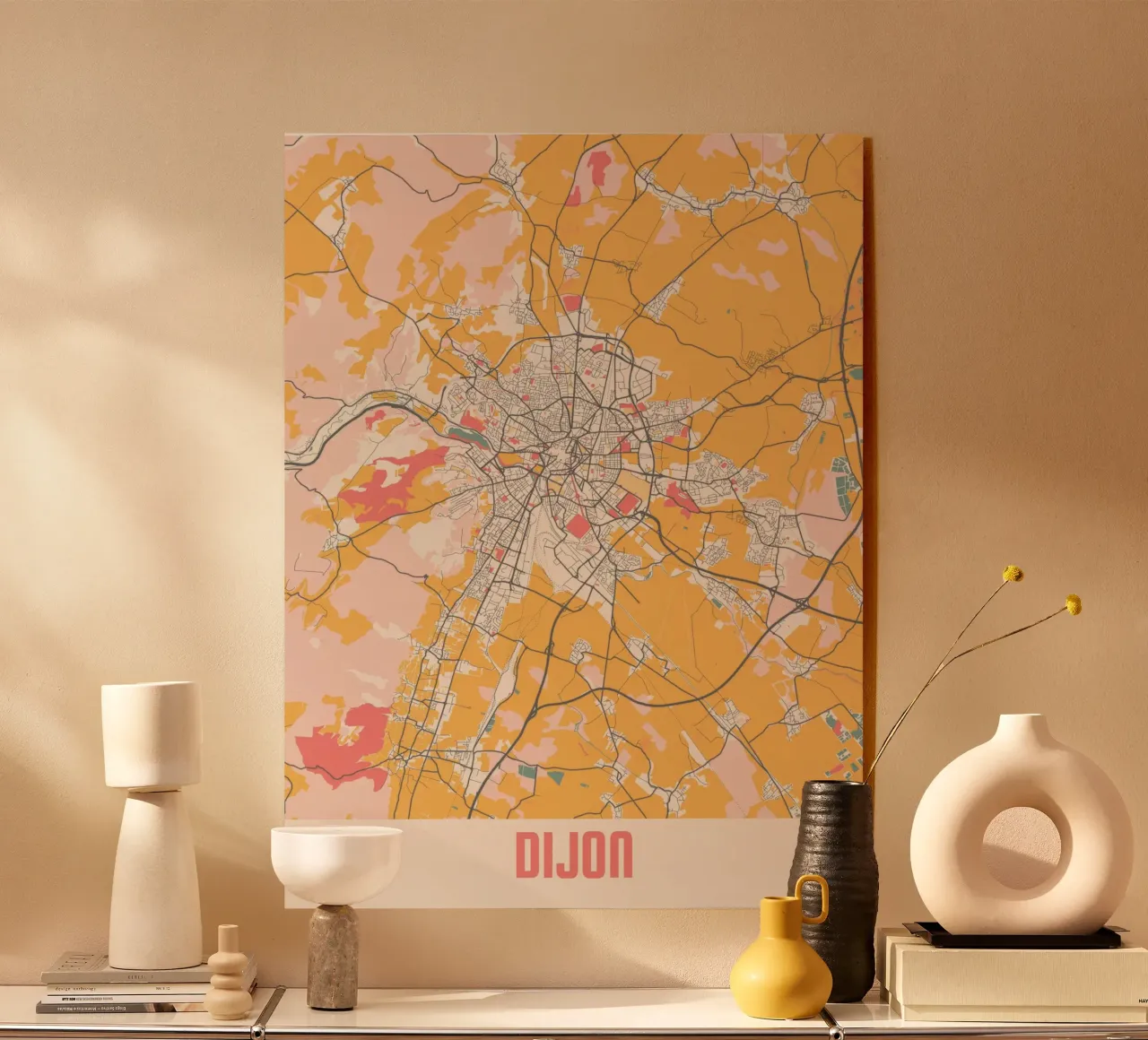 DIJON Acryl-Glas von Travelstudio