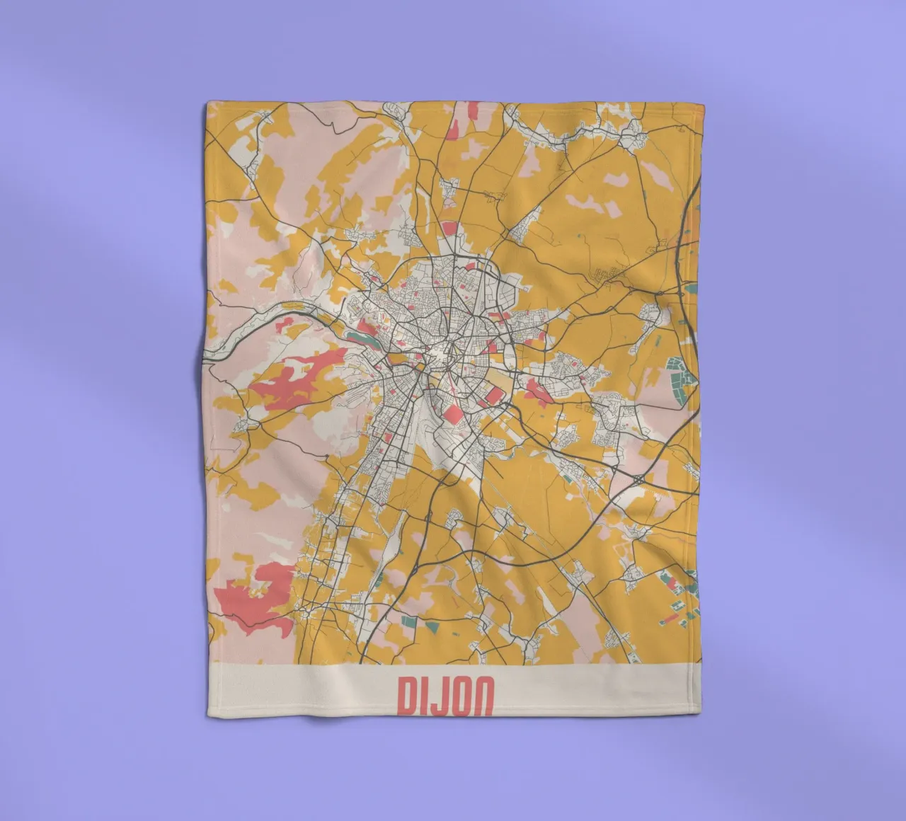 DIJON coperta in pile da Travelstudio