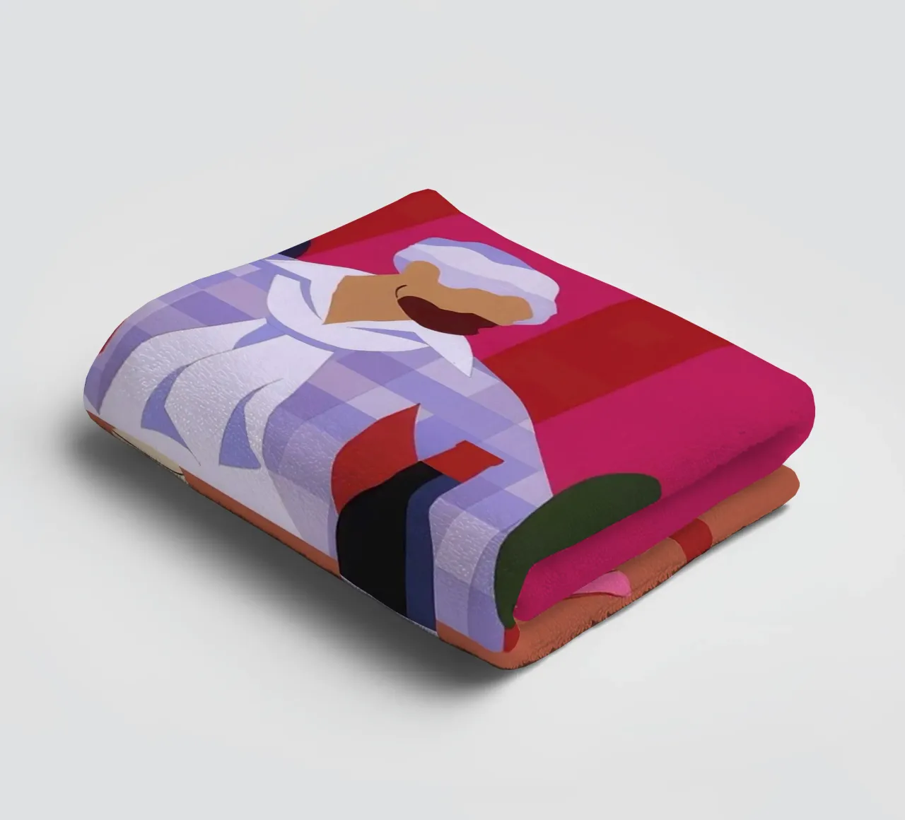 Festive Feast Gathering towel by Emery Kate