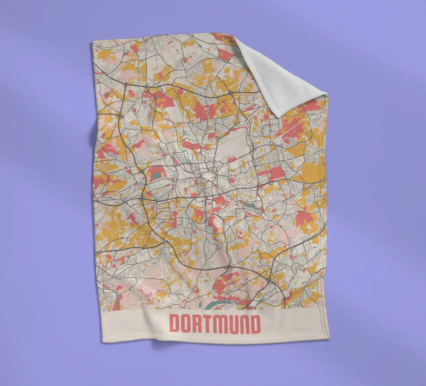 DORTMUND Fleecedecke von Travelstudio