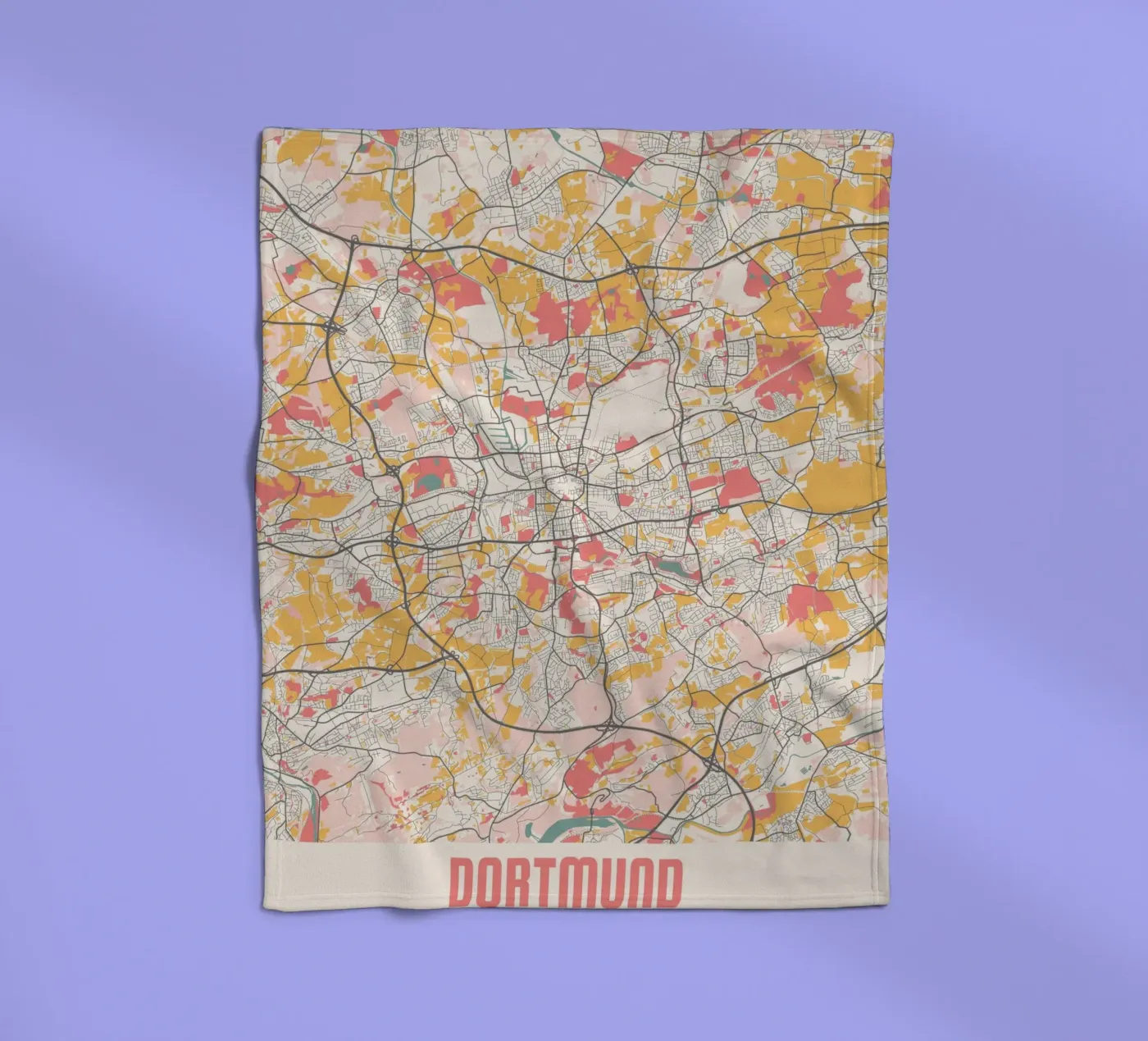 DORTMUND Fleecedecke von Travelstudio
