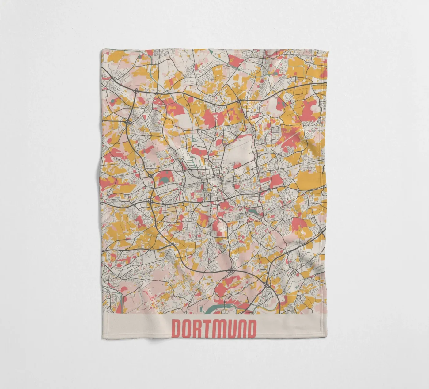 DORTMUND Fleecedecke von Travelstudio