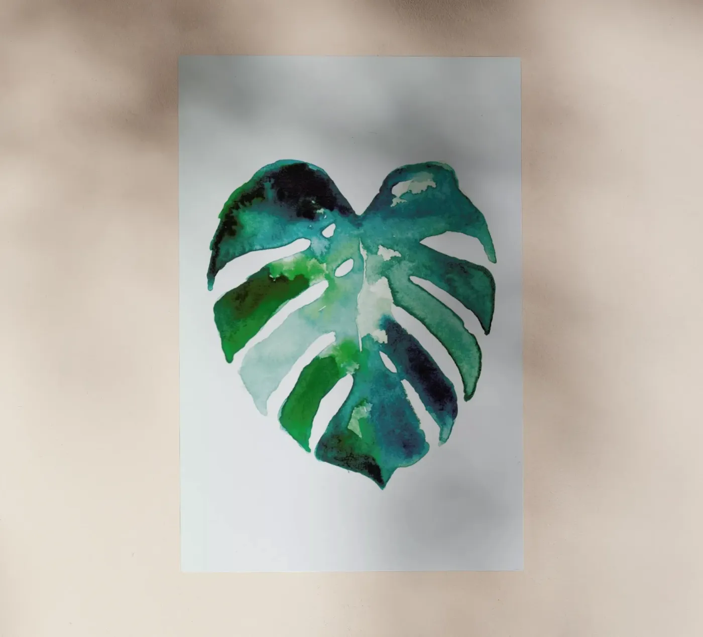 Monstera pellicola backlit da Farina Kuklinski