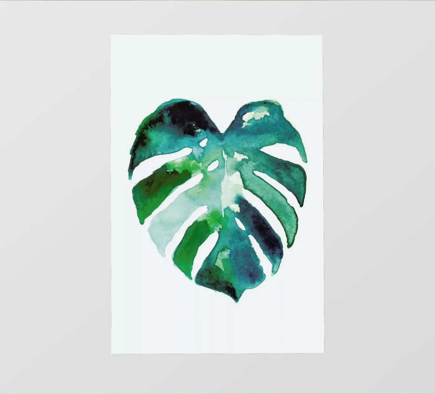 Monstera pellicola backlit da Farina Kuklinski