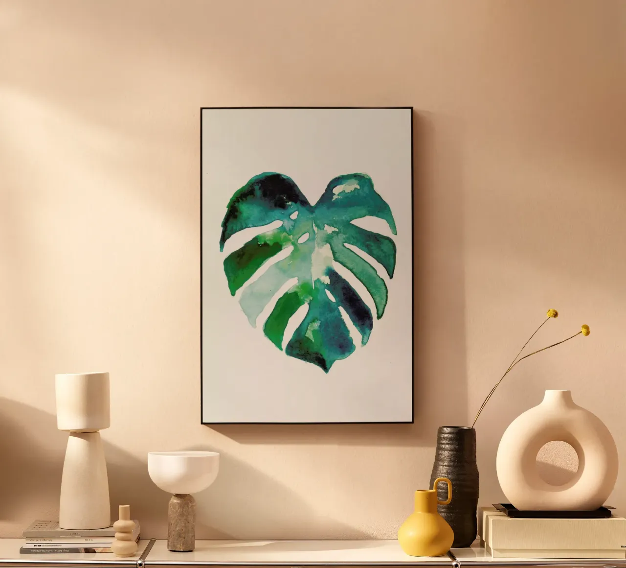 Monstera plexiglass da Farina Kuklinski