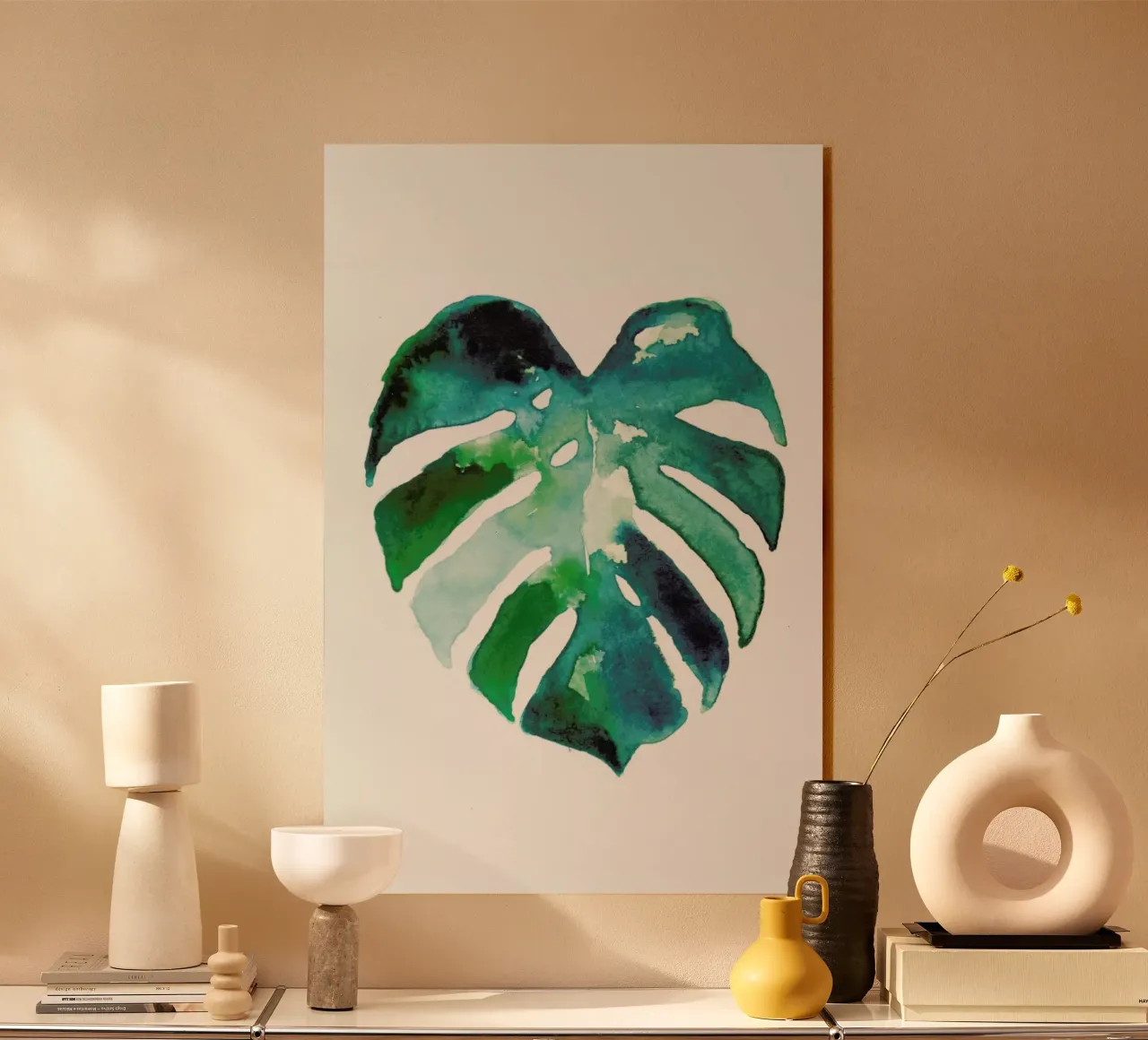 Monstera plexiglass da Farina Kuklinski