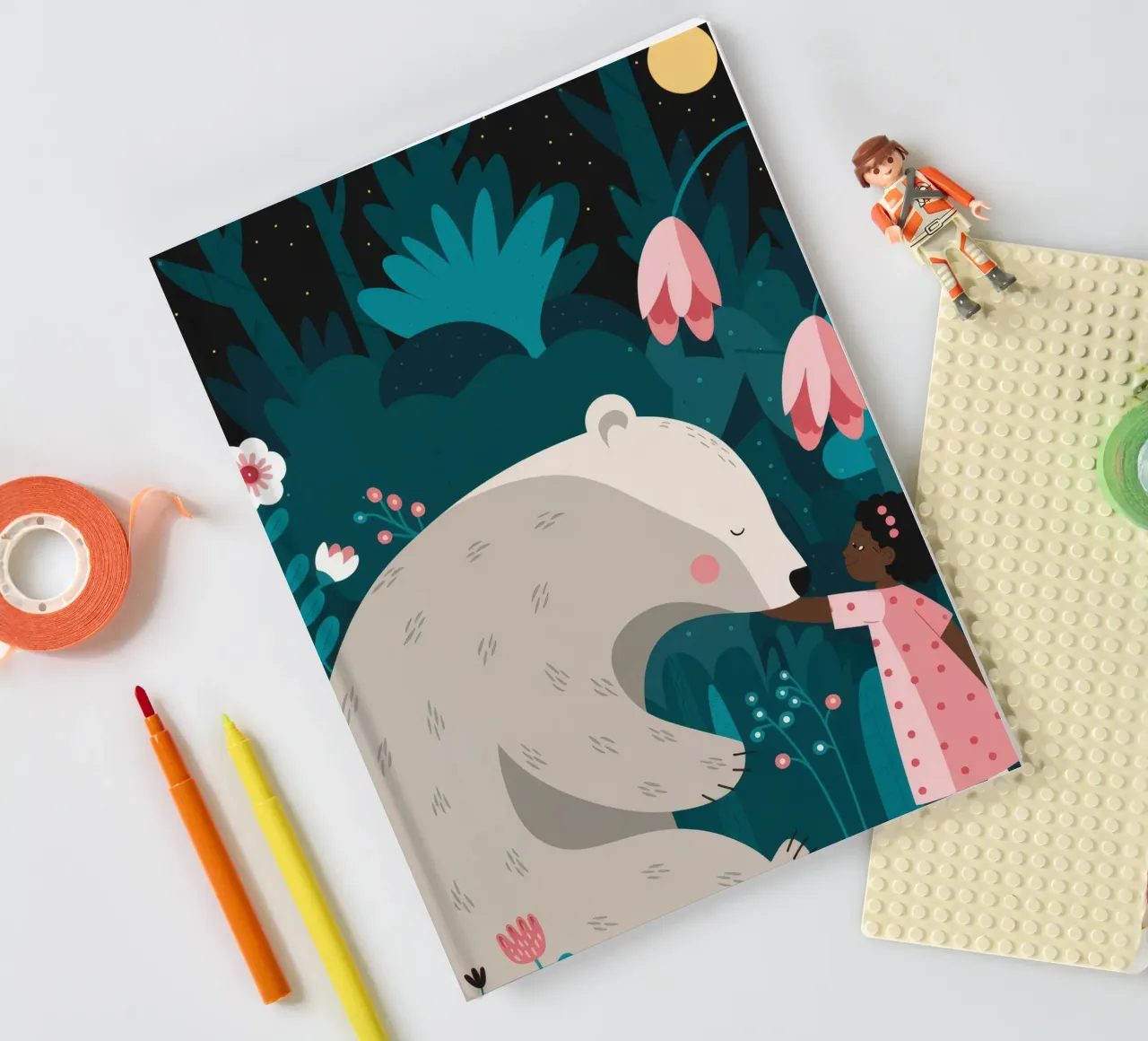 Forest Encounter notebook by Emery Kate
