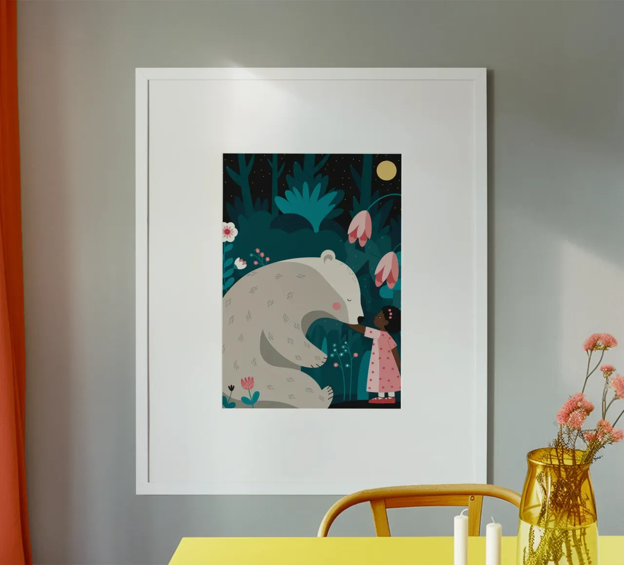 Rencontre avec la forêt poster de Emery Kate