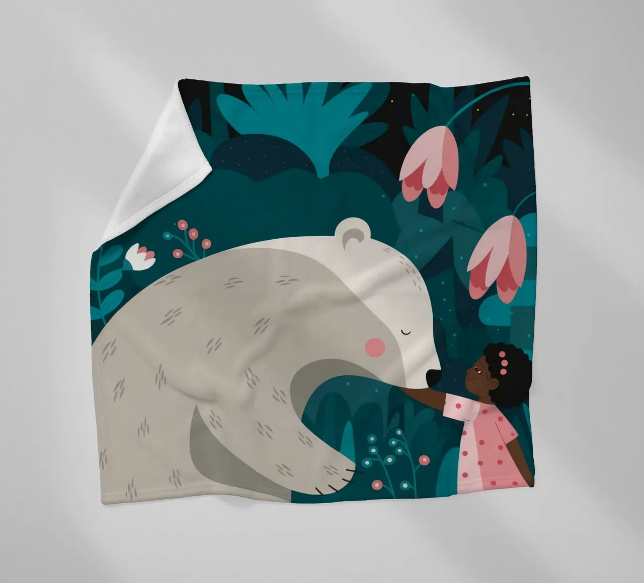 Incontro nella foresta coperta in pile da Emery Kate