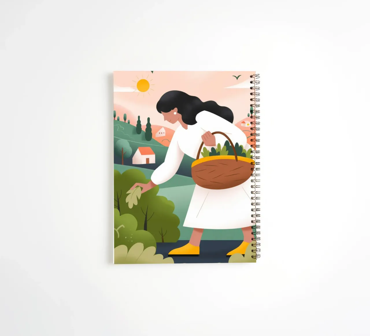Récolte de produits frais carnet à spirale de Emery Kate