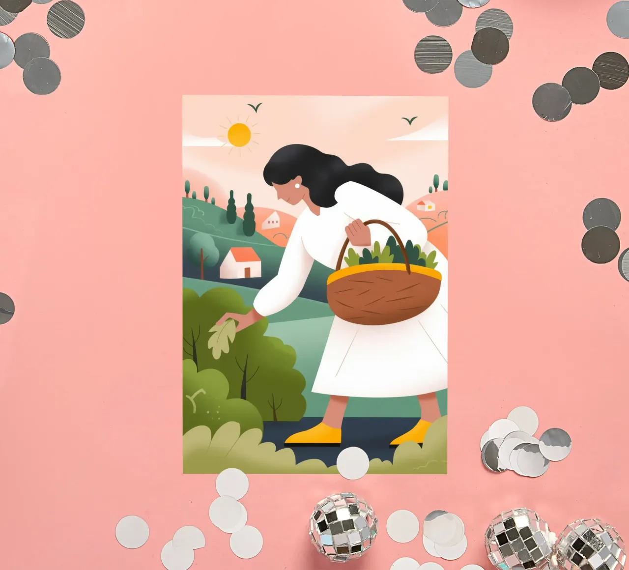 Harvesting Fresh Produce sticker by Emery Kate