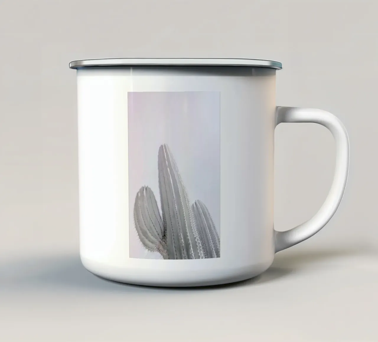 Saguaro tazza in smalto da Shot By Clint