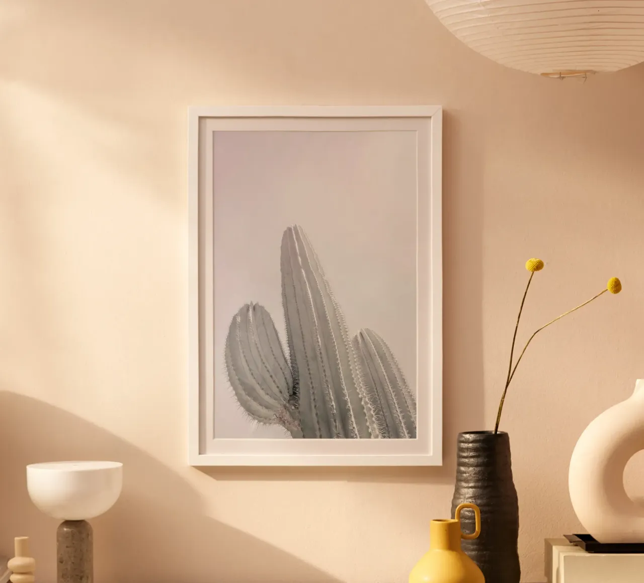 Saguaro poster con telaio in plastica da Shot By Clint