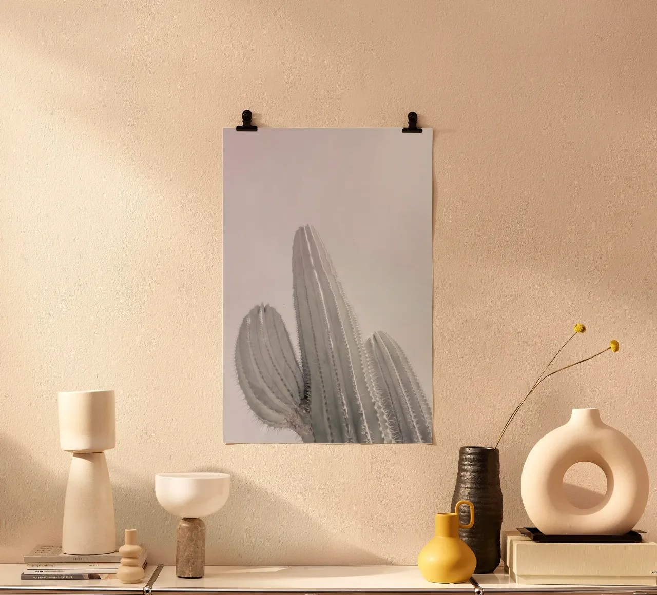 Saguaro poster con telaio in plastica da Shot By Clint