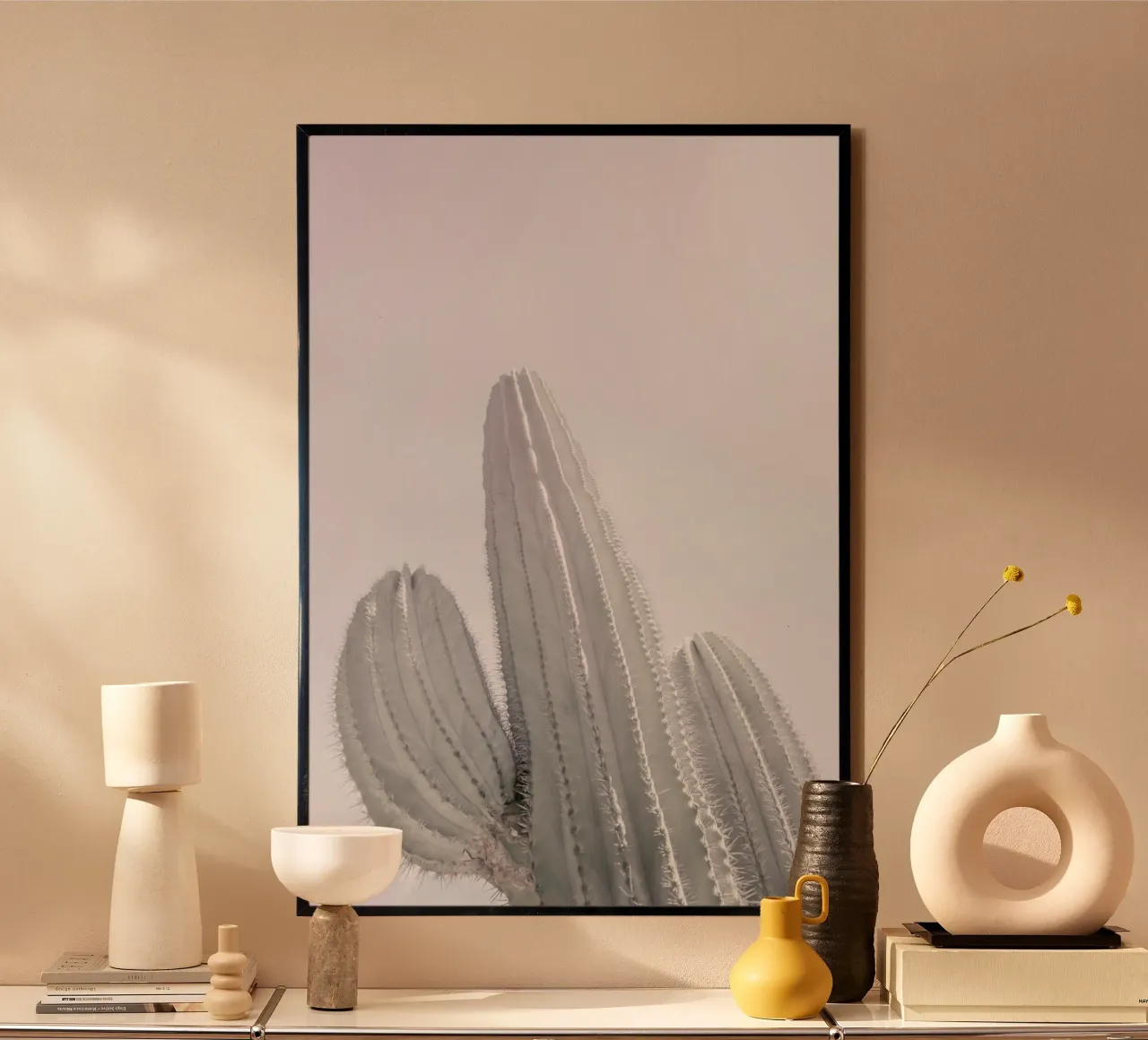 Saguaro poster con telaio in plastica da Shot By Clint