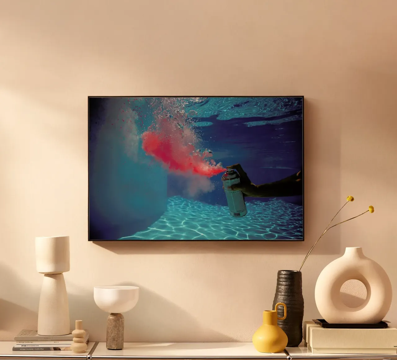 Red Spray plexiglass da James Cooper