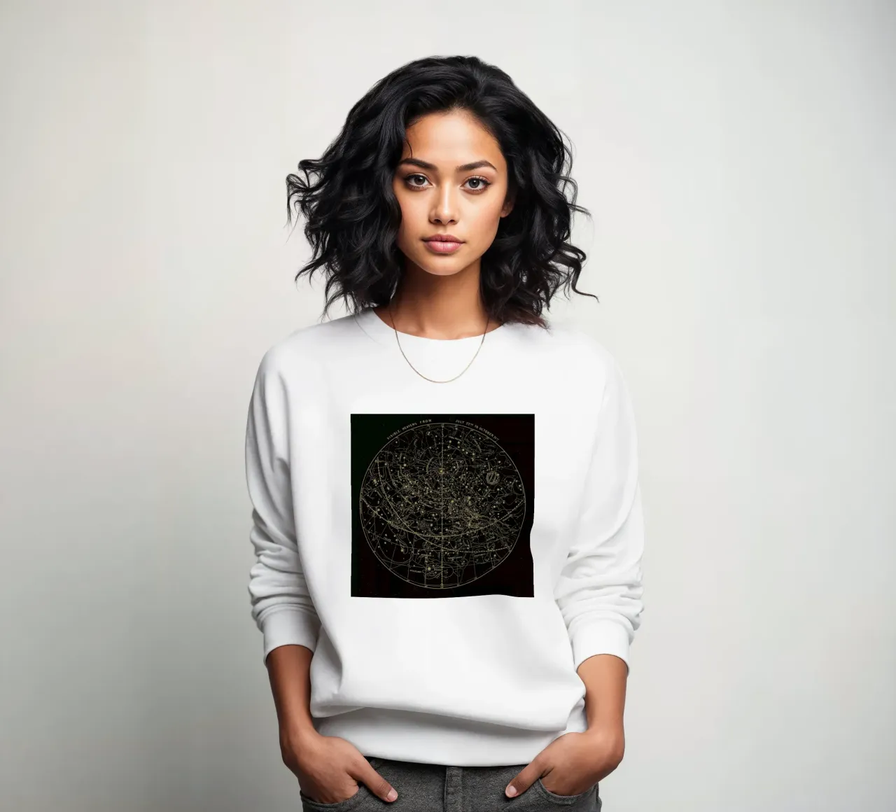 Visible Heavens Dark felpa da Astër